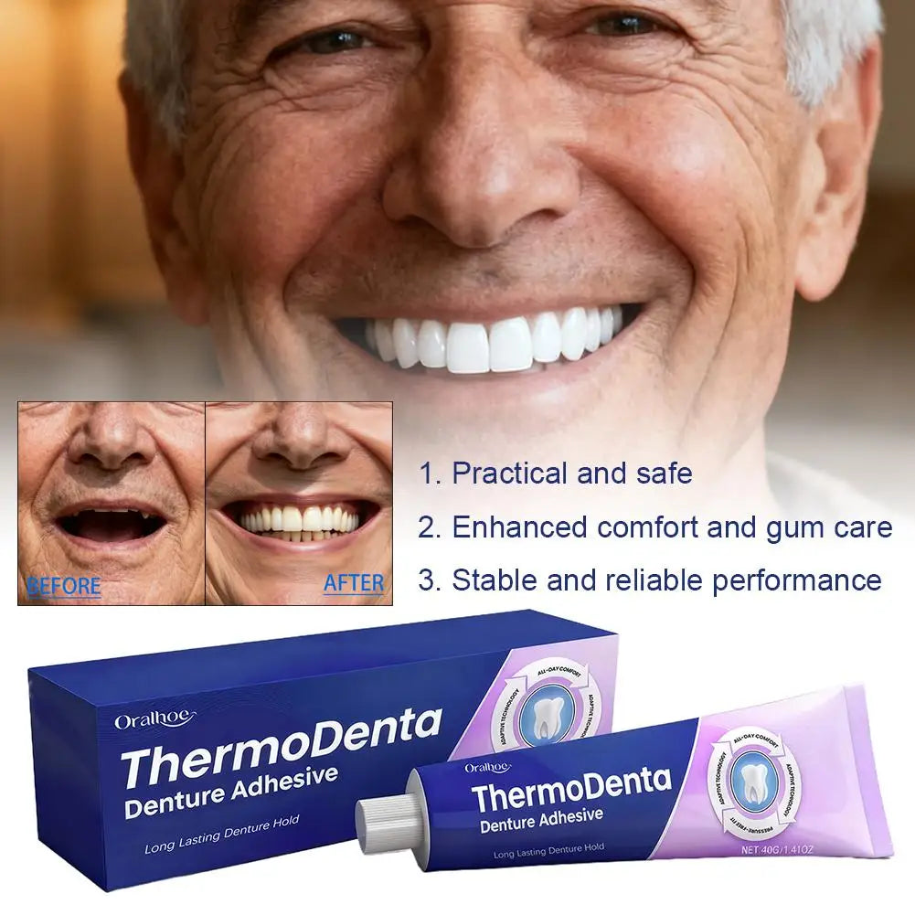 TIMILK® — Fixez Votre Prothèse Dentaire 4 Jours Sans Pâte  Collante ni Résidu — Adhésif Thermoscellant Activé par la  Chaleur — Économisez des Milliers chez le Dentiste