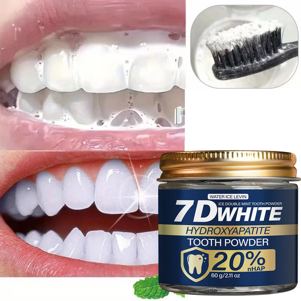 BIANCAT® WhiteBoost — Blanchissez vos Dents en 7 Jours — Poudre Blanchissante Naturelle — Sans Abrasion