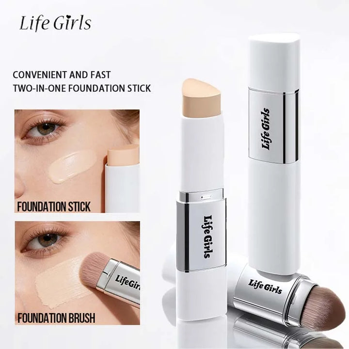 TEVIAA® – Teint Parfait en 30 Secondes – Stick Fond de Teint Adaptatif 4-en-1 – Économisez Temps et Argent