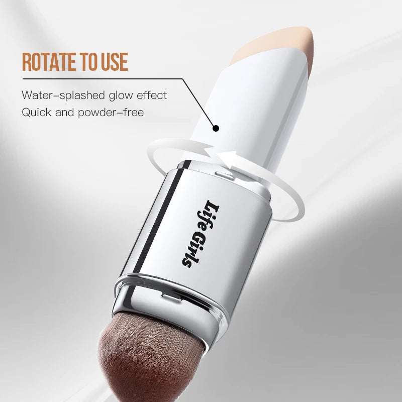 TEVIAA® – Teint Parfait en 30 Secondes – Stick Fond de Teint Adaptatif 4-en-1 – Économisez Temps et Argent